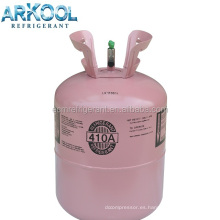 Gas de refrigerante de CA mixto R410A con 99.99% de pureza